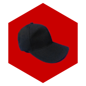PLAIN BLACK BASEBALL CAP HEADWEAR
