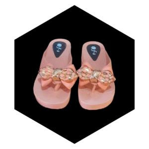 F.S PINK, BLACK EVA OPEN TOE SANDALS FOR WOMEN