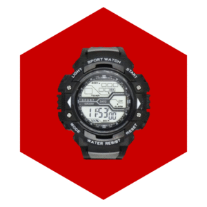 LED DIGITAL ALARM SPORTS WRIST WATCH