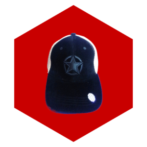 TRUCKER CAPS NESTED HEADWEAR WITH STAR SYMBOL