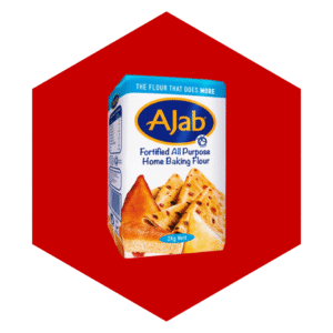 AJAB FORTIFIED ALL-PURPOSE HOME BAKING WHEAT FLOUR (2KG)