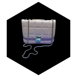 PURSE WITH SUPPORTIVE SHOULDER/NECK CHAINS FOR LADIES