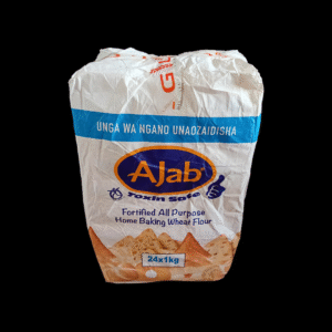 AJAB FORTIFIED ALL PURPOSE HOME BAKING WHEAT FLOUR (1KG) FULL BUNDLE (24 PCS)