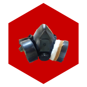 DOUBLE CARTRIDGE SAFETY RESPIRATOR