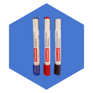 1 PACKET (12 PCS) LUXOR WHITEBOARD MARKERS 750