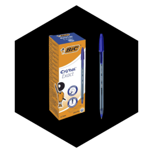20PCS BIC CRYSTAL EXACT BALLPOINT PENS