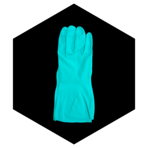 HEAVY-DUTY REUSABLE NITRILE SAFETY GLOVES