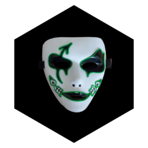 HALLOWEEN COSPLAY LED MASK PARTY PERFORMANCE MASK
