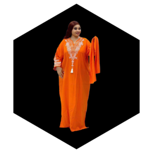 KAFTAN-STYLE MAXI DRESS WOMEN'S DERA DRESS