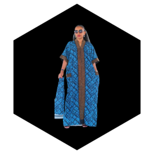 AFRICAN PRINT KAFTAN BUBU DRESS OR DERA DRESS